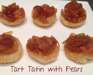 Tart Tatin with Pears